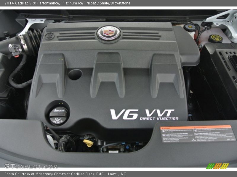  2014 SRX Performance Engine - 3.6 Liter SIDI DOHC 24-Valve VVT V6