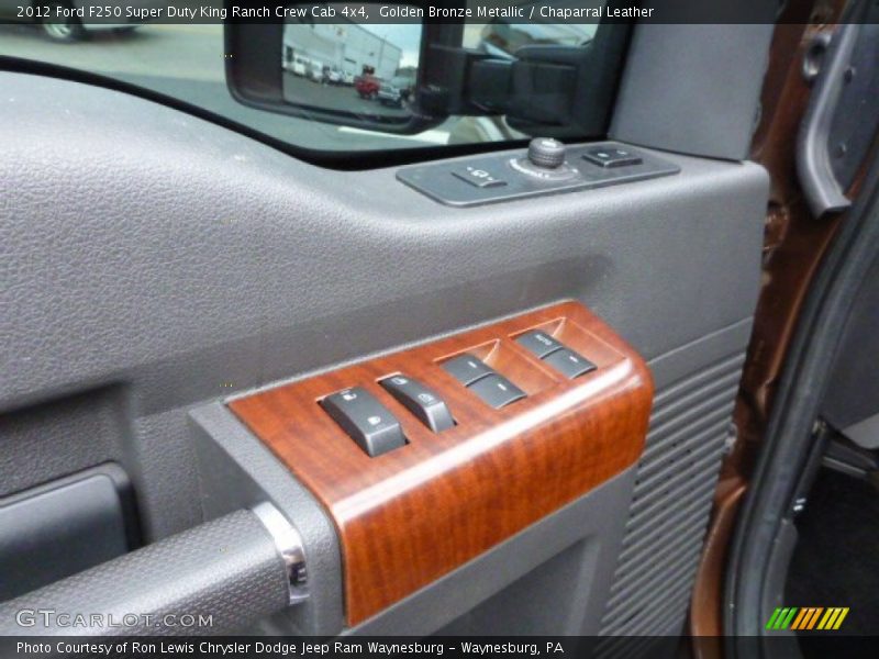 Golden Bronze Metallic / Chaparral Leather 2012 Ford F250 Super Duty King Ranch Crew Cab 4x4
