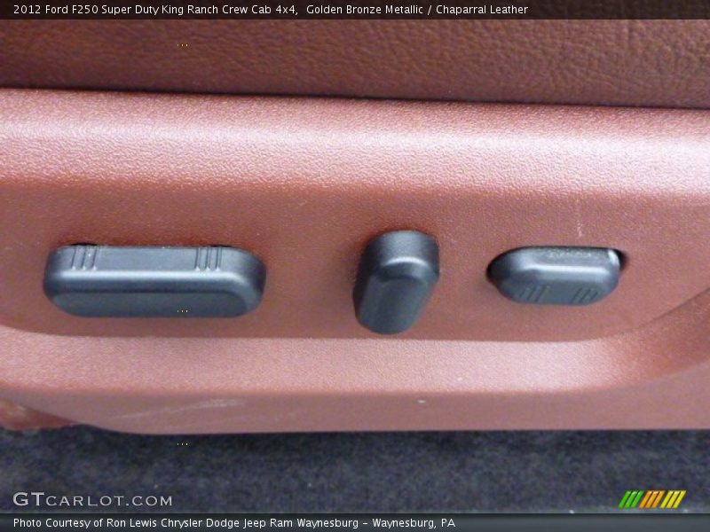Golden Bronze Metallic / Chaparral Leather 2012 Ford F250 Super Duty King Ranch Crew Cab 4x4