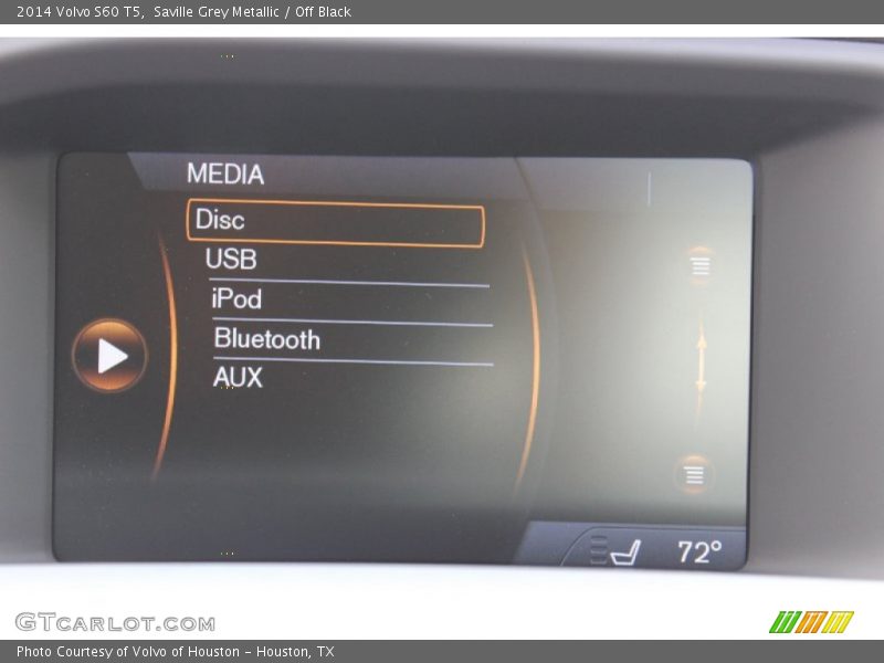 Saville Grey Metallic / Off Black 2014 Volvo S60 T5