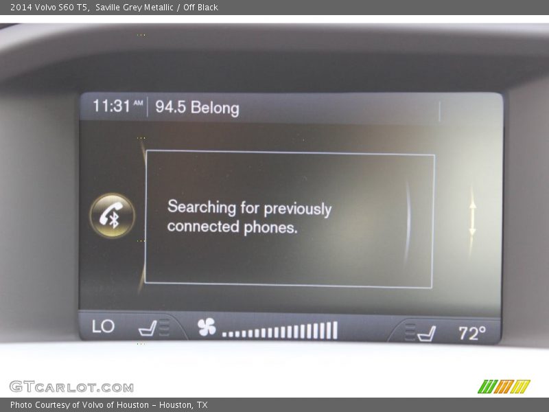 Saville Grey Metallic / Off Black 2014 Volvo S60 T5