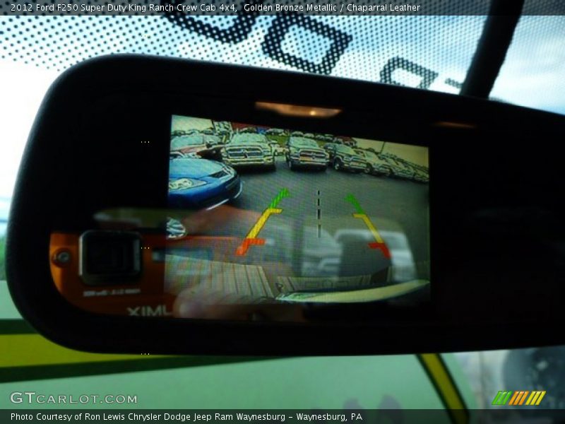 Golden Bronze Metallic / Chaparral Leather 2012 Ford F250 Super Duty King Ranch Crew Cab 4x4