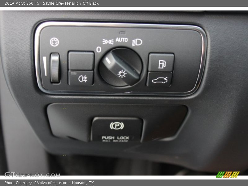 Saville Grey Metallic / Off Black 2014 Volvo S60 T5