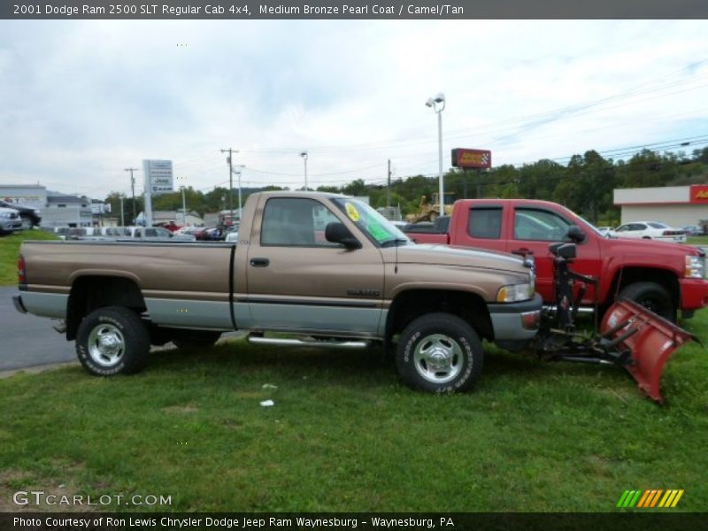 Medium Bronze Pearl Coat / Camel/Tan 2001 Dodge Ram 2500 SLT Regular Cab 4x4