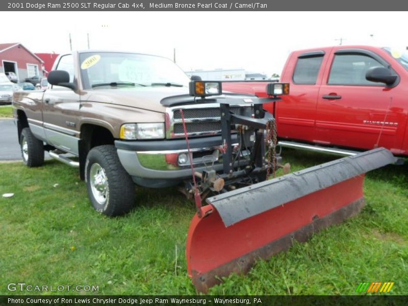 Medium Bronze Pearl Coat / Camel/Tan 2001 Dodge Ram 2500 SLT Regular Cab 4x4