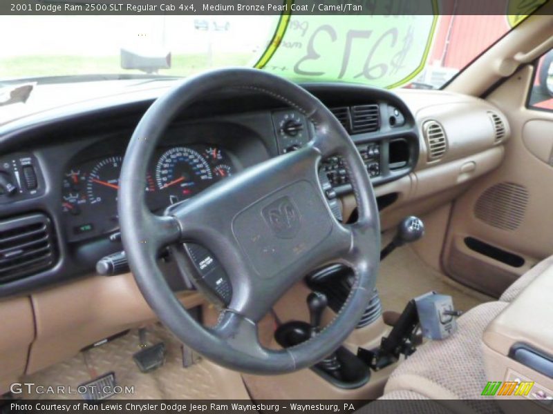 Medium Bronze Pearl Coat / Camel/Tan 2001 Dodge Ram 2500 SLT Regular Cab 4x4