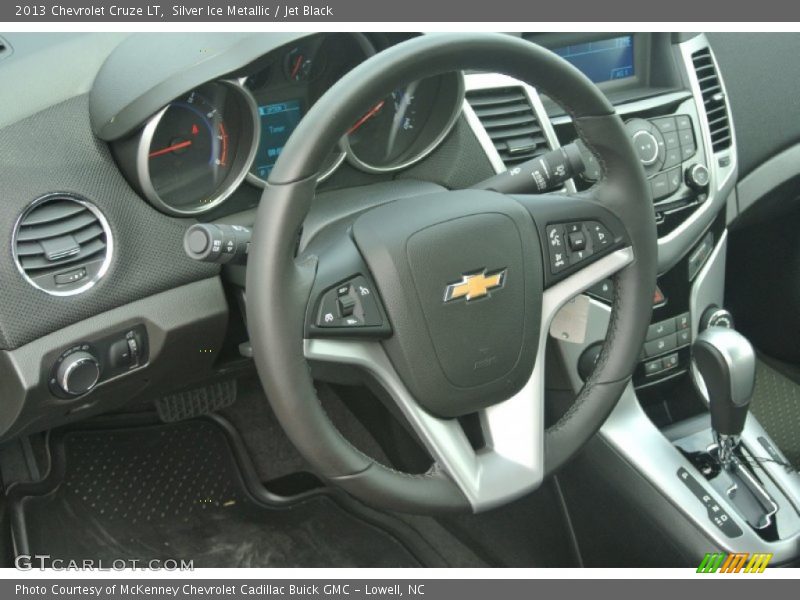 Silver Ice Metallic / Jet Black 2013 Chevrolet Cruze LT