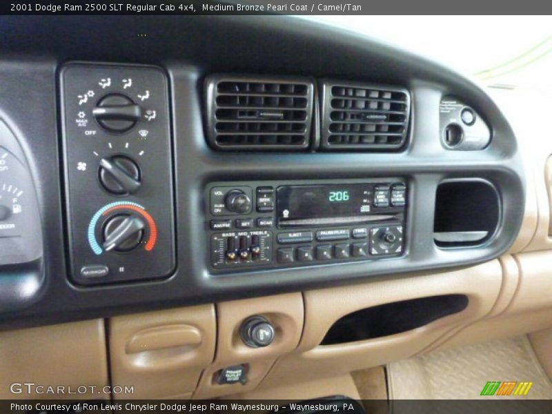 Medium Bronze Pearl Coat / Camel/Tan 2001 Dodge Ram 2500 SLT Regular Cab 4x4