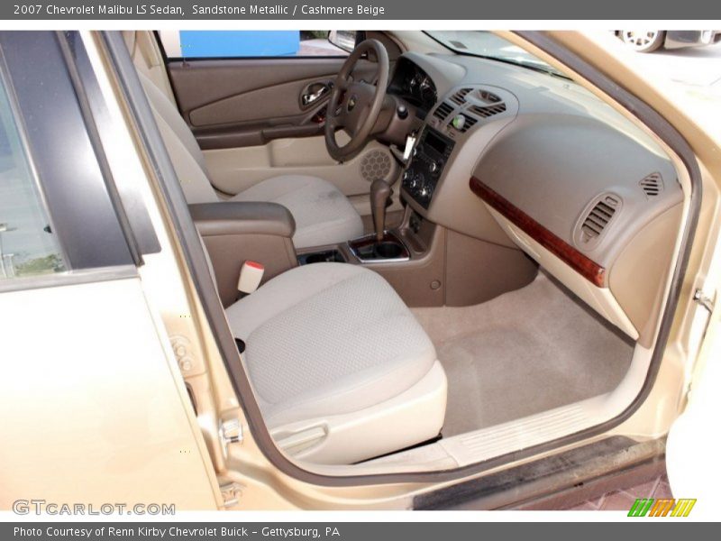 Sandstone Metallic / Cashmere Beige 2007 Chevrolet Malibu LS Sedan