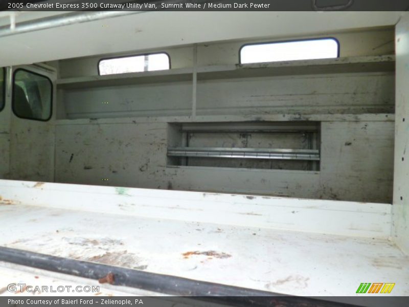 Summit White / Medium Dark Pewter 2005 Chevrolet Express 3500 Cutaway Utility Van