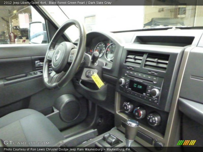 Black Forest Green Pearl / Dark Slate Gray 2012 Jeep Liberty Sport 4x4