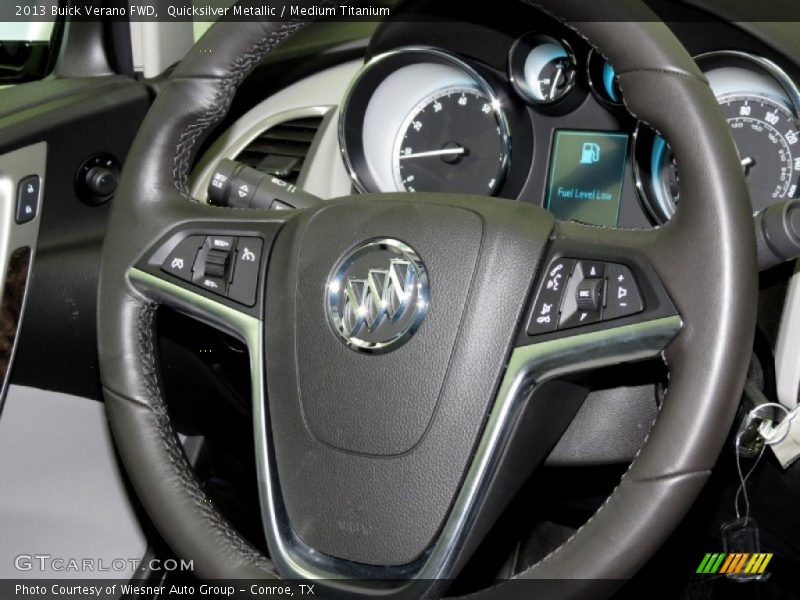 Quicksilver Metallic / Medium Titanium 2013 Buick Verano FWD