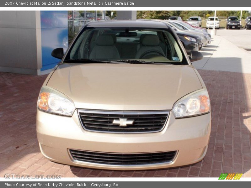 Sandstone Metallic / Cashmere Beige 2007 Chevrolet Malibu LS Sedan