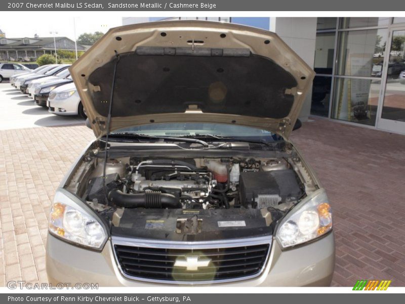 Sandstone Metallic / Cashmere Beige 2007 Chevrolet Malibu LS Sedan