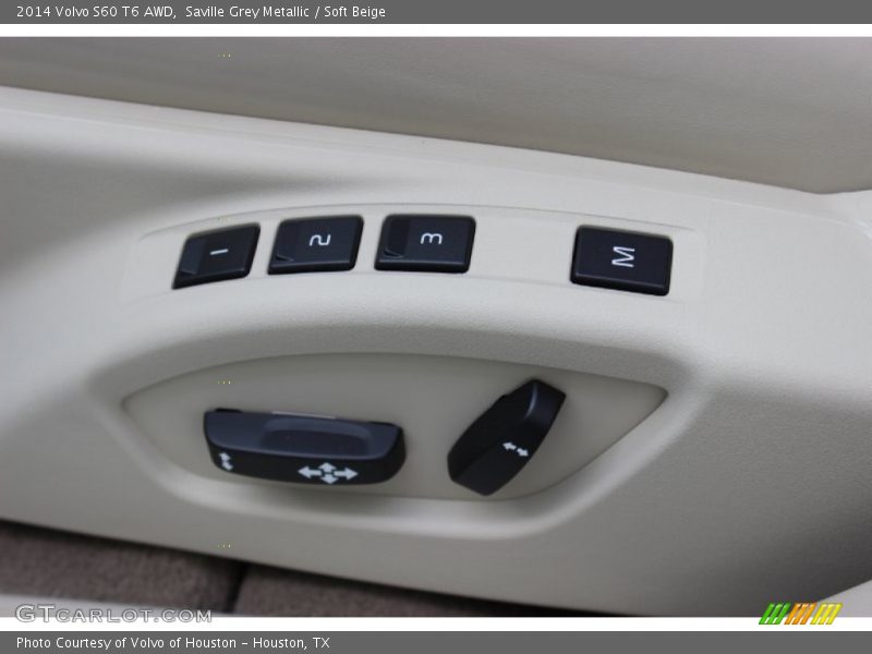 Saville Grey Metallic / Soft Beige 2014 Volvo S60 T6 AWD