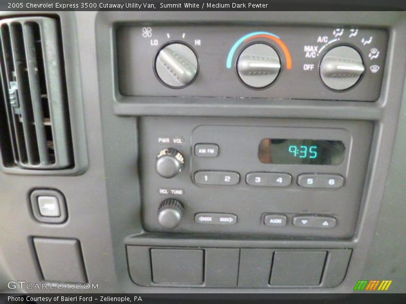 Summit White / Medium Dark Pewter 2005 Chevrolet Express 3500 Cutaway Utility Van