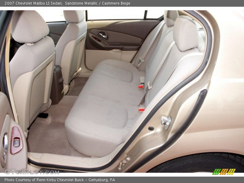 Sandstone Metallic / Cashmere Beige 2007 Chevrolet Malibu LS Sedan