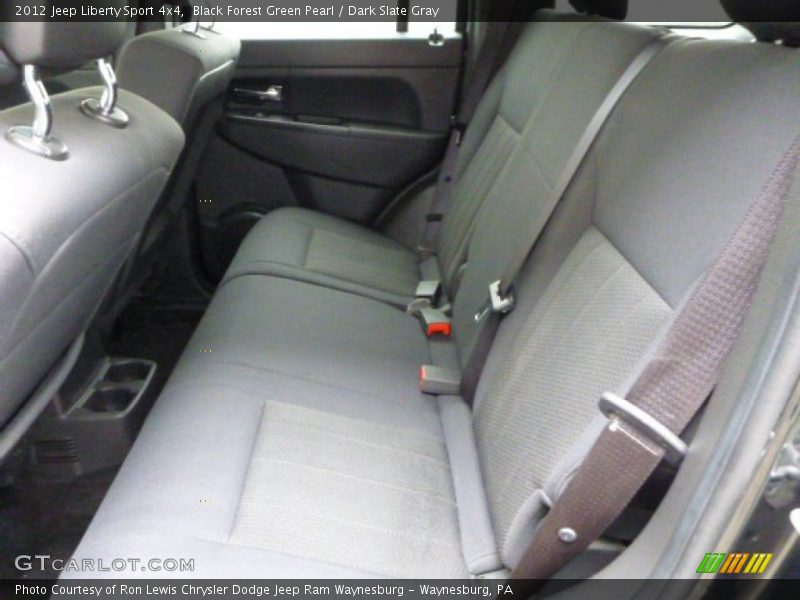 Black Forest Green Pearl / Dark Slate Gray 2012 Jeep Liberty Sport 4x4