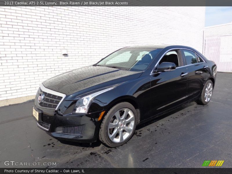 Black Raven / Jet Black/Jet Black Accents 2013 Cadillac ATS 2.5L Luxury