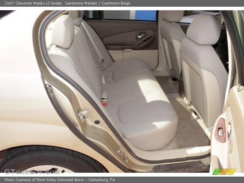 Sandstone Metallic / Cashmere Beige 2007 Chevrolet Malibu LS Sedan