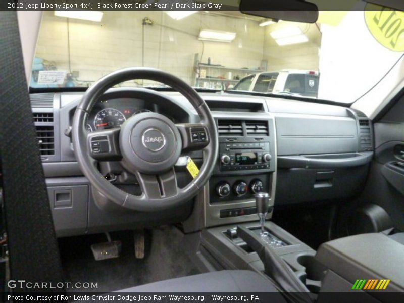 Black Forest Green Pearl / Dark Slate Gray 2012 Jeep Liberty Sport 4x4
