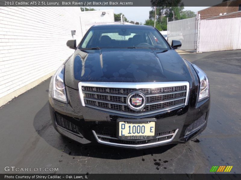 Black Raven / Jet Black/Jet Black Accents 2013 Cadillac ATS 2.5L Luxury