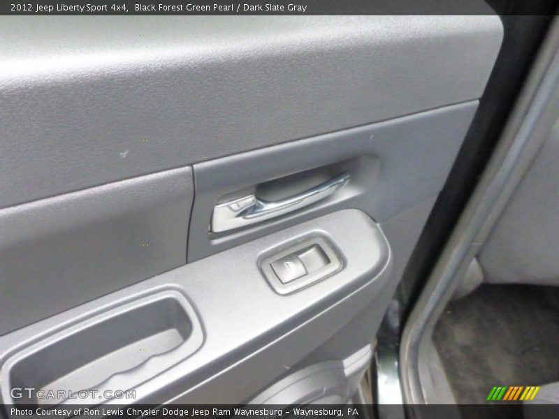 Black Forest Green Pearl / Dark Slate Gray 2012 Jeep Liberty Sport 4x4