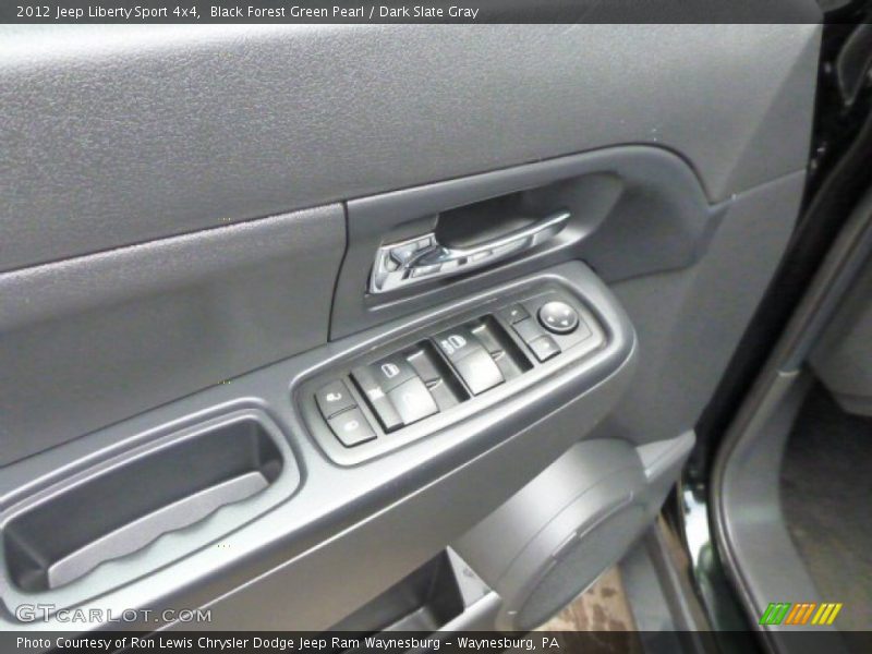 Black Forest Green Pearl / Dark Slate Gray 2012 Jeep Liberty Sport 4x4