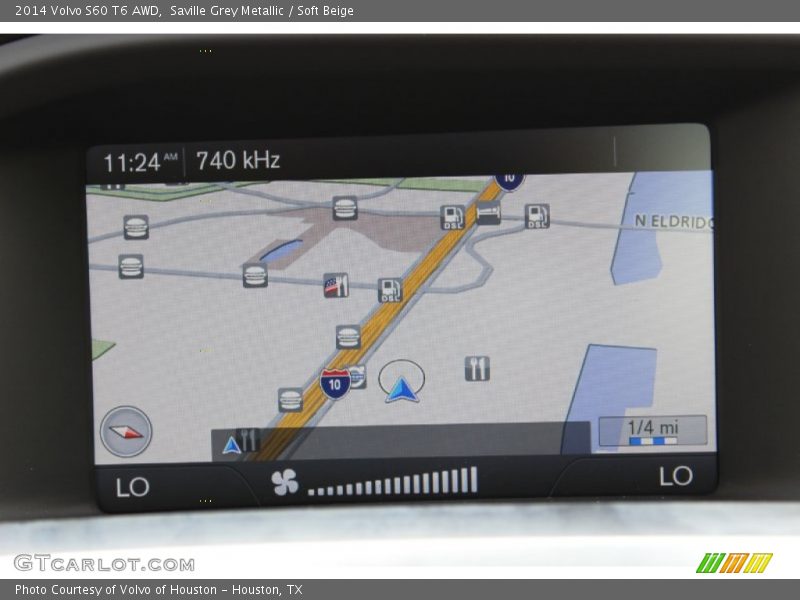 Saville Grey Metallic / Soft Beige 2014 Volvo S60 T6 AWD