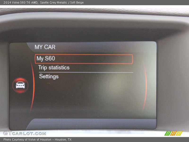 Saville Grey Metallic / Soft Beige 2014 Volvo S60 T6 AWD