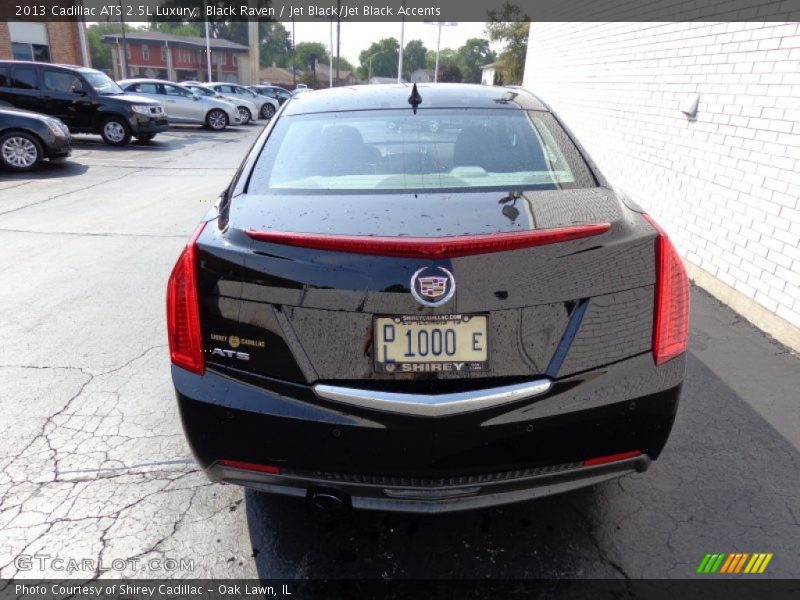 Black Raven / Jet Black/Jet Black Accents 2013 Cadillac ATS 2.5L Luxury