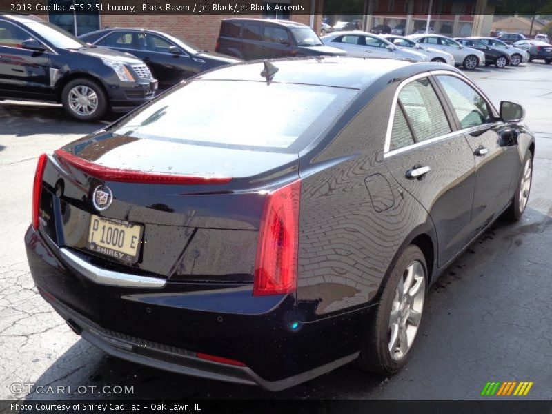 Black Raven / Jet Black/Jet Black Accents 2013 Cadillac ATS 2.5L Luxury