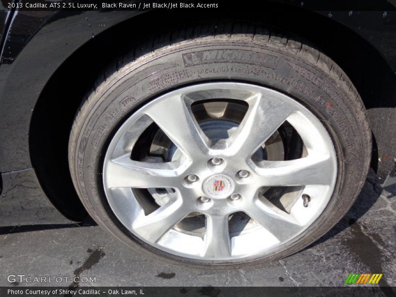 Black Raven / Jet Black/Jet Black Accents 2013 Cadillac ATS 2.5L Luxury