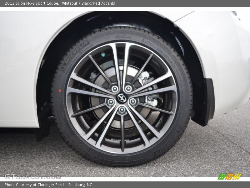 Whiteout / Black/Red Accents 2013 Scion FR-S Sport Coupe