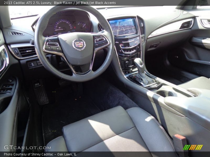 Black Raven / Jet Black/Jet Black Accents 2013 Cadillac ATS 2.5L Luxury