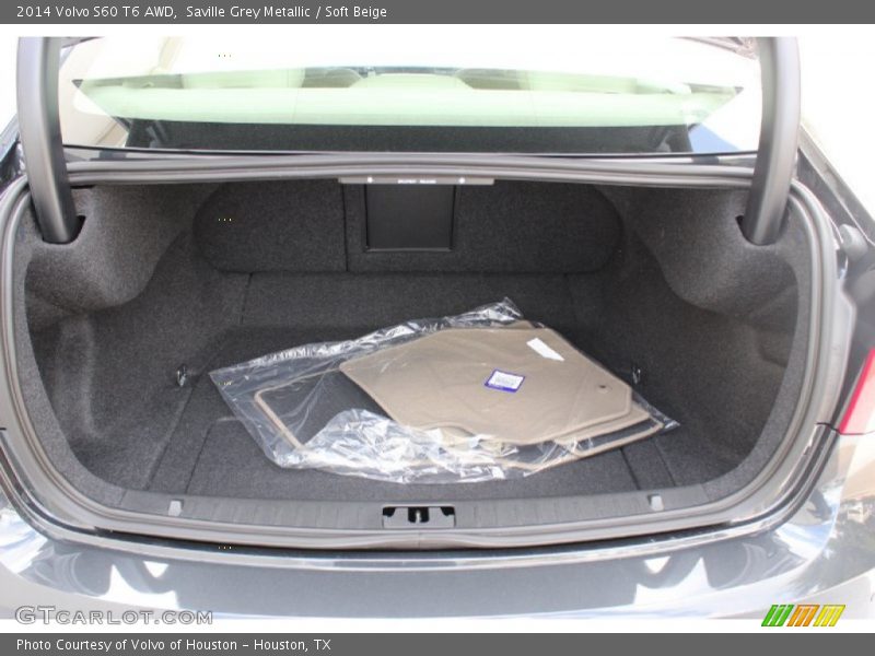 Saville Grey Metallic / Soft Beige 2014 Volvo S60 T6 AWD