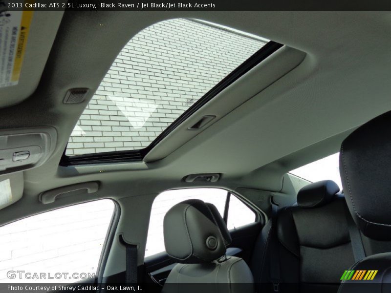 Black Raven / Jet Black/Jet Black Accents 2013 Cadillac ATS 2.5L Luxury