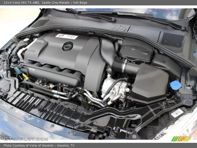  2014 S60 T6 AWD Engine - 3.0 Liter Turbocharged DOHC 24-Valve VVT Inline 6 Cylinder