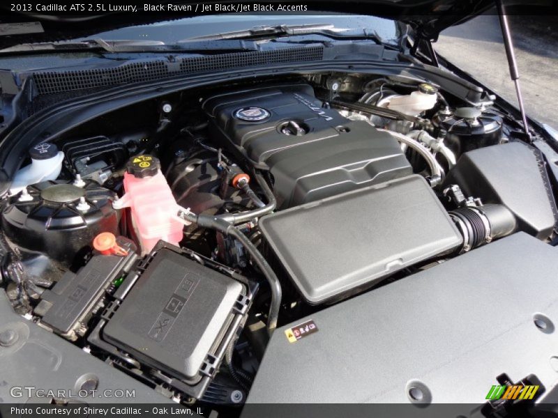 Black Raven / Jet Black/Jet Black Accents 2013 Cadillac ATS 2.5L Luxury