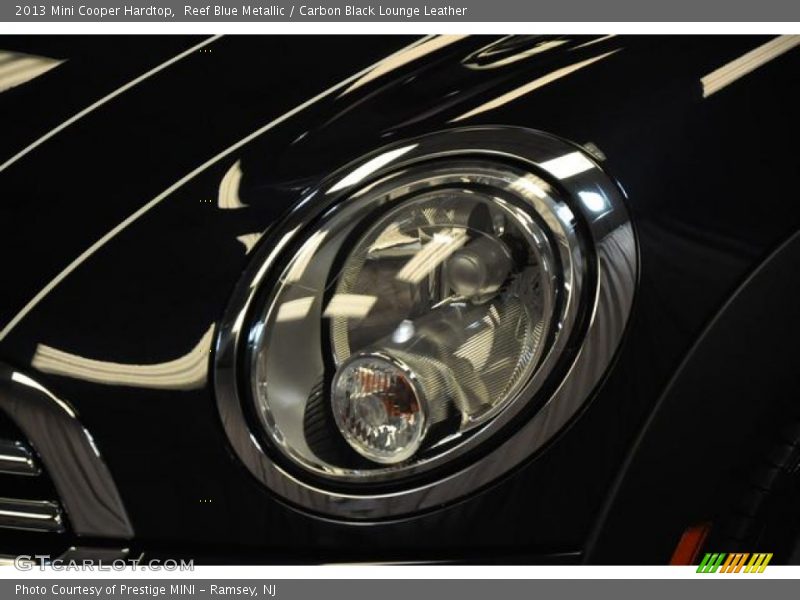 Reef Blue Metallic / Carbon Black Lounge Leather 2013 Mini Cooper Hardtop