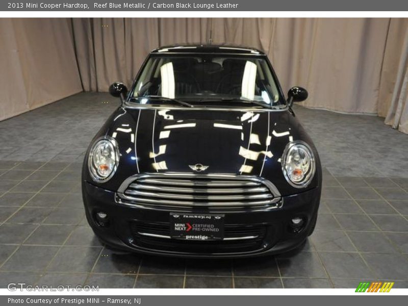 Reef Blue Metallic / Carbon Black Lounge Leather 2013 Mini Cooper Hardtop