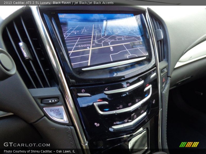 Black Raven / Jet Black/Jet Black Accents 2013 Cadillac ATS 2.5L Luxury