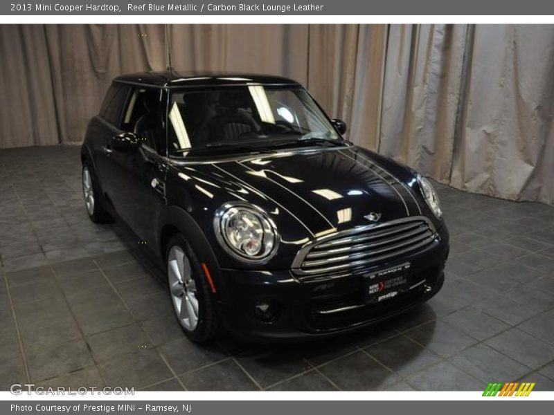 Reef Blue Metallic / Carbon Black Lounge Leather 2013 Mini Cooper Hardtop