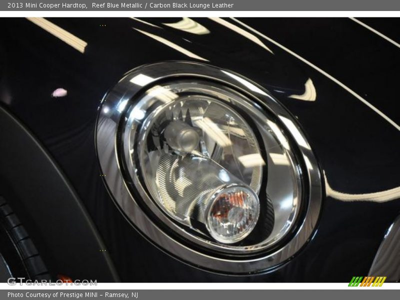 Reef Blue Metallic / Carbon Black Lounge Leather 2013 Mini Cooper Hardtop