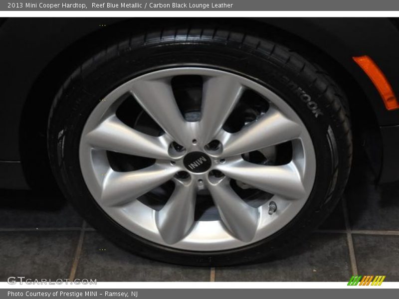 Reef Blue Metallic / Carbon Black Lounge Leather 2013 Mini Cooper Hardtop