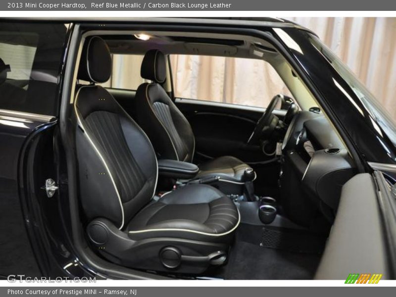 Reef Blue Metallic / Carbon Black Lounge Leather 2013 Mini Cooper Hardtop