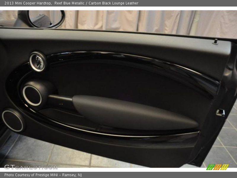 Reef Blue Metallic / Carbon Black Lounge Leather 2013 Mini Cooper Hardtop