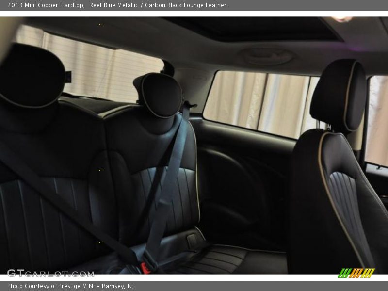 Reef Blue Metallic / Carbon Black Lounge Leather 2013 Mini Cooper Hardtop