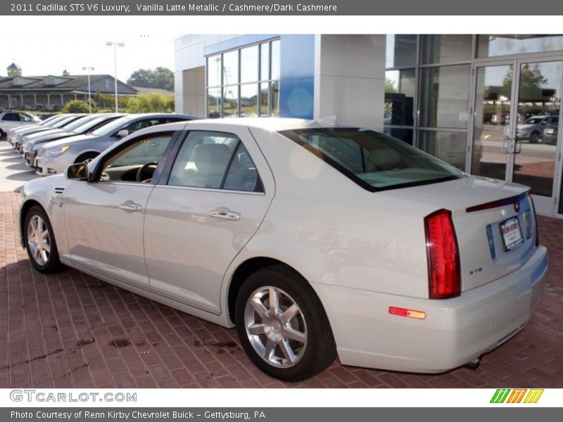 Vanilla Latte Metallic / Cashmere/Dark Cashmere 2011 Cadillac STS V6 Luxury