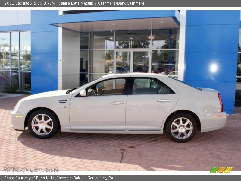 Vanilla Latte Metallic / Cashmere/Dark Cashmere 2011 Cadillac STS V6 Luxury